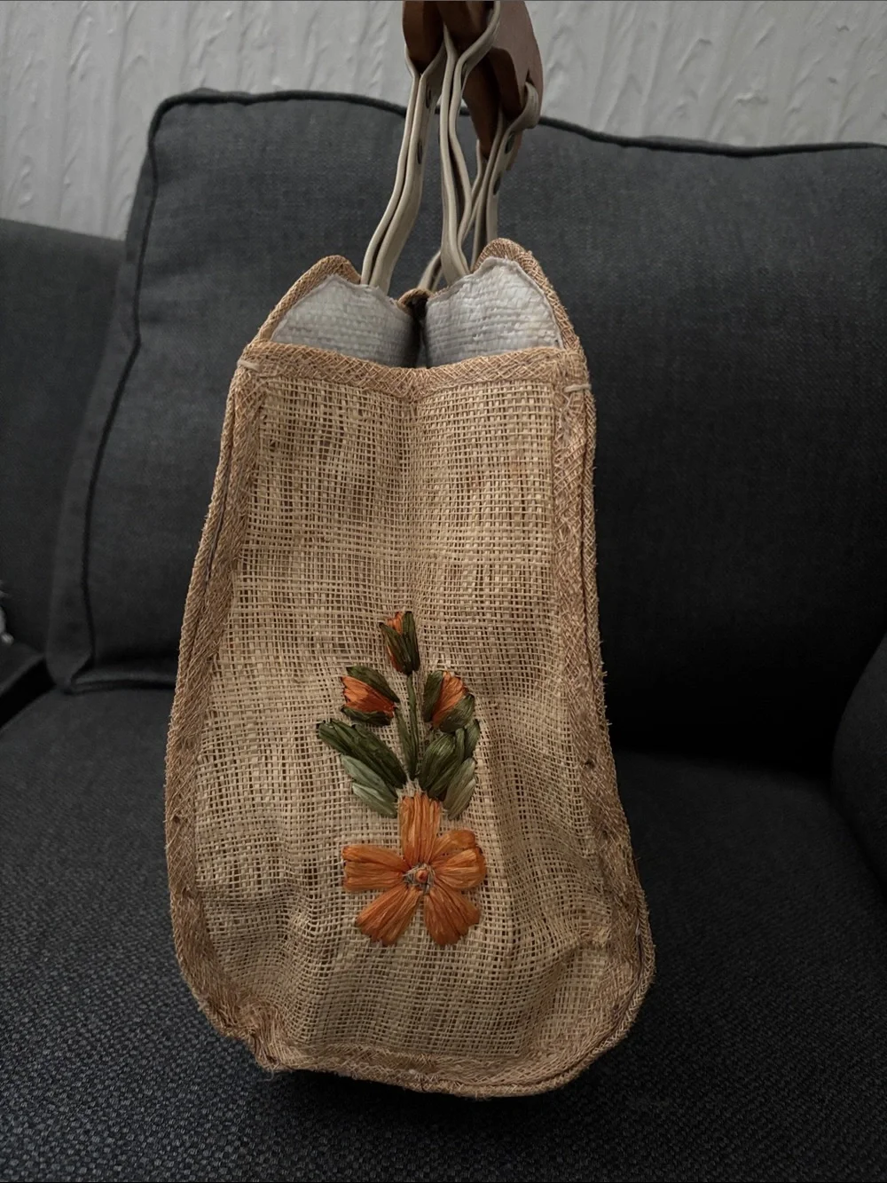 Bags by Whidby vintage straw